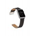 Λουράκι Apple Watch (Cowhide Embossed Pattern) 42mm/44mm/45mm /49mm!!- Black
