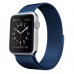 OEM Milanese Loop Για Apple Watch  42mm /44mm/45mm/49mm Magnetic Stainless Steel (Blue)