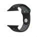 Silicone Λουράκι Apple Watch Nike + 42mm / 44mm /45mm/49mm(Black/Green) OEM