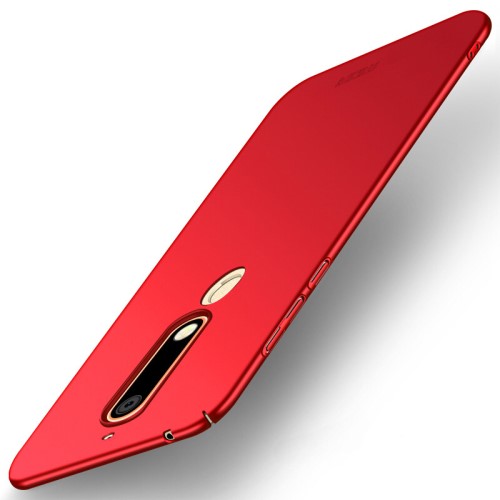 MOFI Ultra-thin Σληρό Κάλυμμα Πλάτης Nokia 6 (2018) - Red