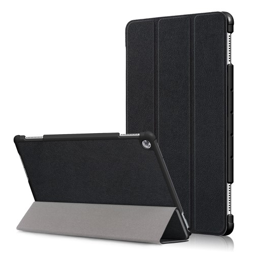 Magnetic 3-fold Θήκη Huawei Mediapad M5 Lite 10 (Black)