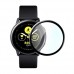 2 ΤΕΜΑΧΙΑ Full Tempered Glass Samsung Galaxy Watch Active  - Black 40mm
