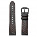 Λουράκι Leather  Samsung Galaxy Watch Active 20mm (Black) - OEM