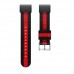 Nylon Velcro Λουράκι με Silver Buckle Garmin Fenix 5X - Black / Red