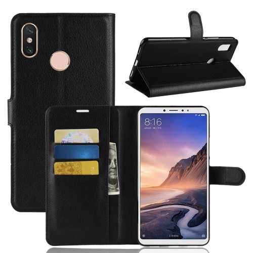 Θήκη Wallet Xiaomi Mi Max 3 - Black