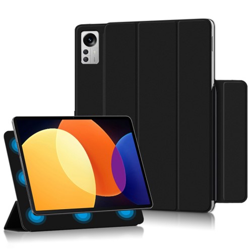 Θήκη 3-Fold Μαγνητική Πλάτη Xiaomi Pad 5 Pro 12.4 (2022) - Black