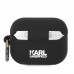 Karl Lagerfeld 3D Logo NFT Choupette Head Silicone Θήκη (KLAPRUNCHK) για Airpods Pro - Black