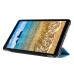 3-fold Θήκη με Ημιδιάφανη Πλάτη Samsung Galaxy Tab A7 Lite 8.7 T220 / T225 - Blue