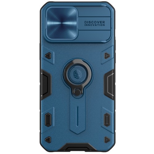 Nillkin CamShield Armor Back Cover με Ring Holder iPhone 13 Pro - Blue