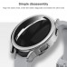 2 in 1 Θήκη Προστασίας PC + Tempered Glass Galaxy Watch 4 (40mm) - Silver