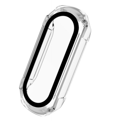 2 in 1 Θήκη Προστασίας + Tempered Glass Xiaomi Mi Band 5 / 6 - Transparent