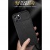 Camshield Carbon Leather Back Cover iPhone 14 - Black
