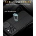 Camshield Carbon Leather Back Cover iPhone 14 Pro Max - Black