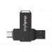 Lenovo Thinkplus MU252 Flash Drive USB 3.1 + USB Type C (64GB) - Black