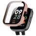 2 in 1 Θήκη Προστασίας + Tempered Glass Xiaomi Redmi Watch 3 - Pink