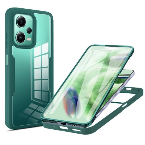 360 Hybrid  TPU full protection Θήκη  Xiaomi Poco X5 5G  / Redmi Note 12 5G - Green