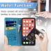 Θήκη Wallet iPhone 13 mini - Cat and Dog Blue