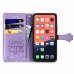 Θήκη Wallet iPhone 13 mini - Cat and Dog Purple