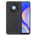 Carbon Leather Texture Back Cover Huawei Nova Y90 - Black