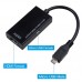 Adapter Micro USB Male σε HDMI Female 1080P HD για MHL - Black