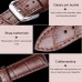 Calfskin Leather Λουράκι για Ρολόγια 20mm - Light Brown
