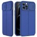 Camshield Carbon Leather Back Cover iPhone 14 - Blue!!!!!