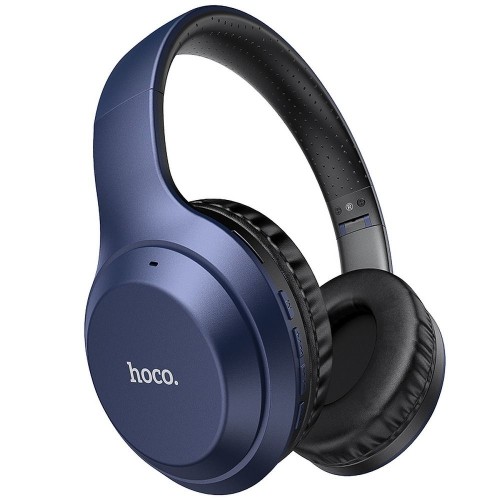 Hoco W30 Fun Move Ασύρματα Bluetooth / Ενσύρματα Over Ear Ακουστικά - Blue