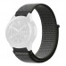 Λουράκι Nylon Velcro Amazfit Bip / Galaxy Watch3 (41mm) /Vivoactive 3 /Amazfit GTS /GTR42 - Dark Grey